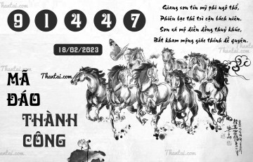 MÃ ĐÁO THÀNH CÔNG 18/02/2023