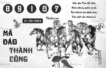 MÃ ĐÁO THÀNH CÔNG 21/02/2023