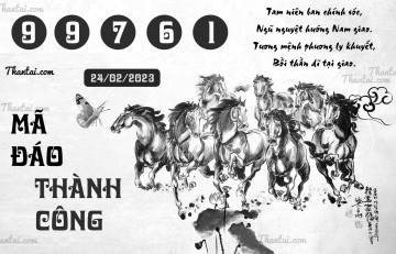 MÃ ĐÁO THÀNH CÔNG 24/02/2023