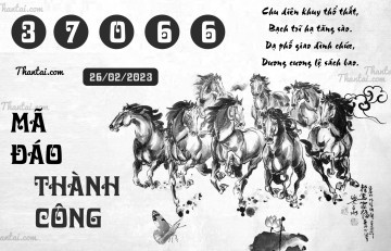 MÃ ĐÁO THÀNH CÔNG 26/02/2023