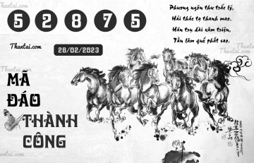 MÃ ĐÁO THÀNH CÔNG 28/02/2023