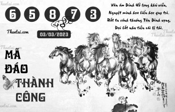 MÃ ĐÁO THÀNH CÔNG 03/03/2023