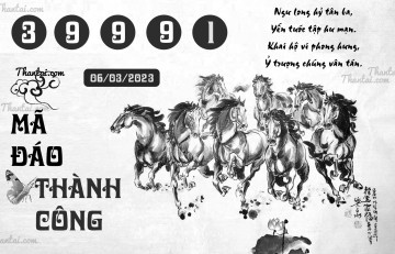 MÃ ĐÁO THÀNH CÔNG 06/03/2023