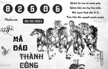 MÃ ĐÁO THÀNH CÔNG 09/03/2023