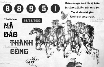 MÃ ĐÁO THÀNH CÔNG 16/03/2023