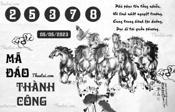 MÃ ĐÁO THÀNH CÔNG 05/05/2023