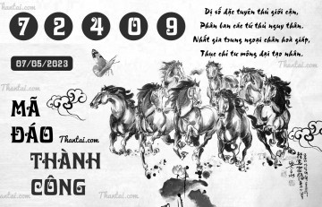 MÃ ĐÁO THÀNH CÔNG 07/05/2023