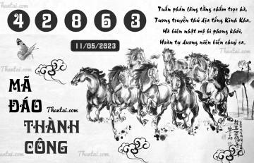 MÃ ĐÁO THÀNH CÔNG 11/05/2023