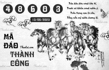 MÃ ĐÁO THÀNH CÔNG 13/05/2023