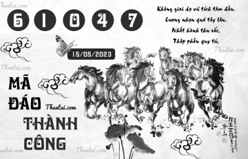 MÃ ĐÁO THÀNH CÔNG 15/05/2023