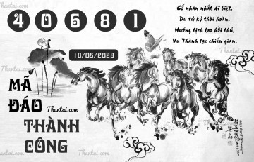 MÃ ĐÁO THÀNH CÔNG 18/05/2023