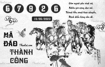 MÃ ĐÁO THÀNH CÔNG 19/05/2023