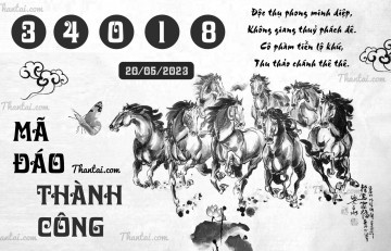 MÃ ĐÁO THÀNH CÔNG 20/05/2023