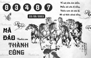 MÃ ĐÁO THÀNH CÔNG 22/05/2023