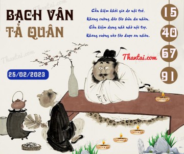 Bạch Vân Tả Quân 25/02/2023