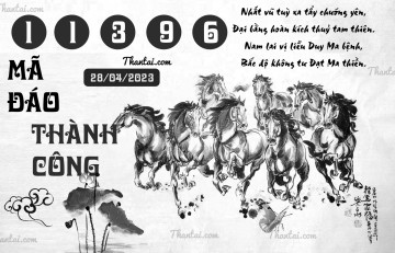 MÃ ĐÁO THÀNH CÔNG 28/04/2023