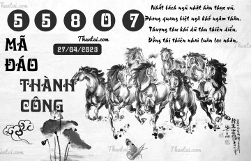 MÃ ĐÁO THÀNH CÔNG 27/04/2023