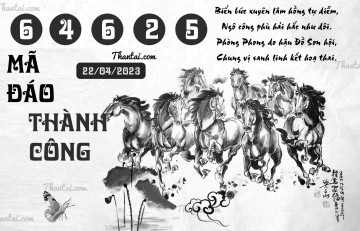 MÃ ĐÁO THÀNH CÔNG 22/04/2023