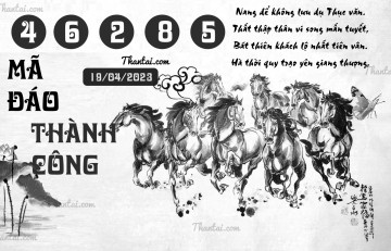 MÃ ĐÁO THÀNH CÔNG 19/04/2023