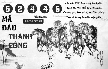 MÃ ĐÁO THÀNH CÔNG 13/04/2023