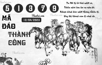 MÃ ĐÁO THÀNH CÔNG 12/04/2023