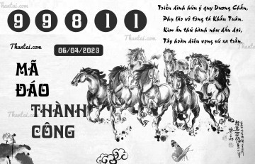 MÃ ĐÁO THÀNH CÔNG 06/04/2023