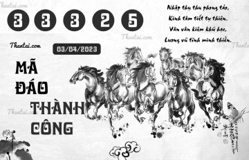 MÃ ĐÁO THÀNH CÔNG 03/04/2023