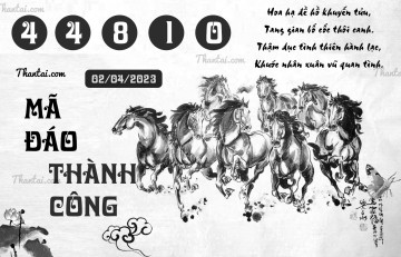 MÃ ĐÁO THÀNH CÔNG 02/04/2023