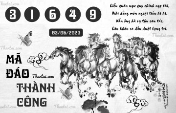 MÃ ĐÁO THÀNH CÔNG 03/06/2023