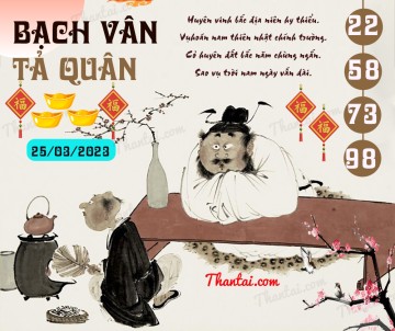 Bạch Vân Tả Quân 25/03/2023