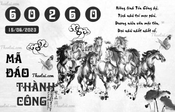 MÃ ĐÁO THÀNH CÔNG 15/06/2023