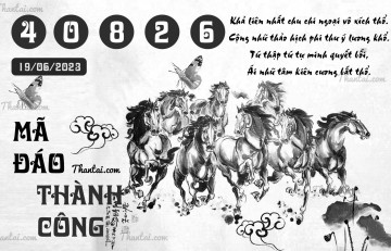 MÃ ĐÁO THÀNH CÔNG 19/06/2023