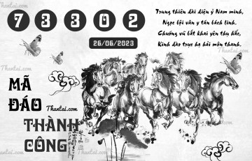 MÃ ĐÁO THÀNH CÔNG 26/06/2023