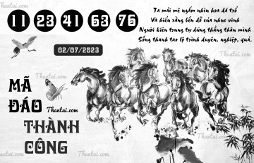 MÃ ĐÁO THÀNH CÔNG 02/07/2023