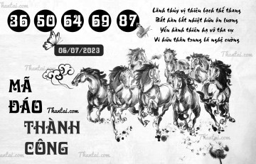 MÃ ĐÁO THÀNH CÔNG 06/07/2023