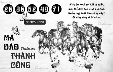 MÃ ĐÁO THÀNH CÔNG 08/07/2023