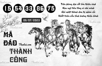 MÃ ĐÁO THÀNH CÔNG 09/07/2023