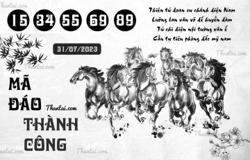 MÃ ĐÁO THÀNH CÔNG 31/07/2023