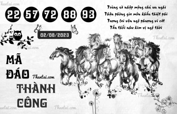 MÃ ĐÁO THÀNH CÔNG 02/08/2023