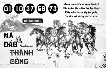 MÃ ĐÁO THÀNH CÔNG 05/08/2023