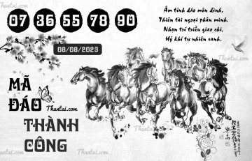 MÃ ĐÁO THÀNH CÔNG 08/08/2023