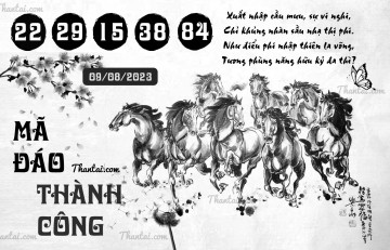 MÃ ĐÁO THÀNH CÔNG 09/08/2023