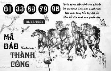 MÃ ĐÁO THÀNH CÔNG 10/08/2023