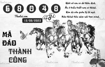 MÃ ĐÁO THÀNH CÔNG 12/08/2023