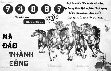 MÃ ĐÁO THÀNH CÔNG 18/08/2023