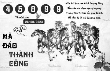 MÃ ĐÁO THÀNH CÔNG 26/08/2023