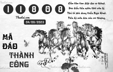 MÃ ĐÁO THÀNH CÔNG 04/09/2023