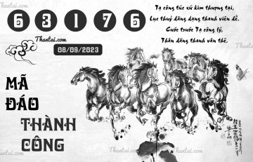 MÃ ĐÁO THÀNH CÔNG 08/09/2023