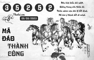 MÃ ĐÁO THÀNH CÔNG 09/09/2023