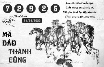 MÃ ĐÁO THÀNH CÔNG 14/09/2023